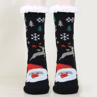 Gemusterte Wintersocken in Variante 4