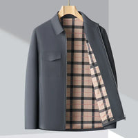 Elegante Winterjacke für Männer - Jelmer in Grau