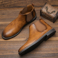 Sanford | Lederstiefel für Herren in Hellbraun