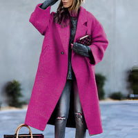Yoni - Klassischer Retro-Mantel in Rosa