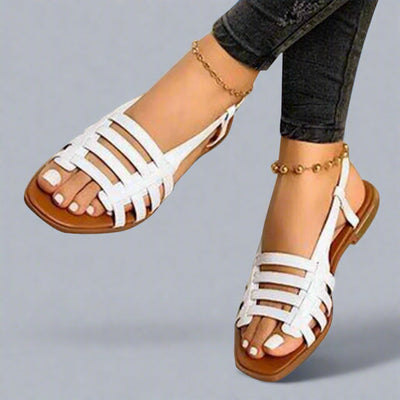 Adele | Handgefertigte Gladiator-Sandalen aus hochwertigem Material