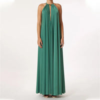 Elsa - Atemberaubendes Sommer-Maxikleid in Grün