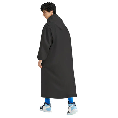Unisex Regenponcho mit Kapuze - Wiederverwendbar und Winddicht für Outdoor-Aktivitäten