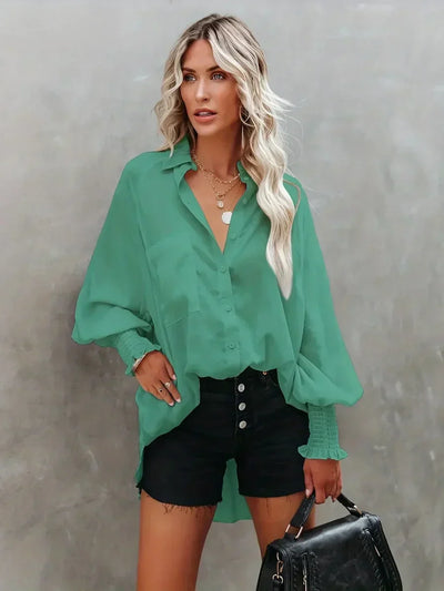 Anna Klassisches Langarmshirt Damen – Zeitlos und Vielseitig