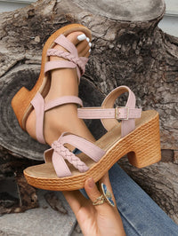 Sarah - Orthopädische Modesandalen in Rosa