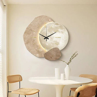 Minimalistische Wanduhr im skandinavischen Design - NordiqTime
