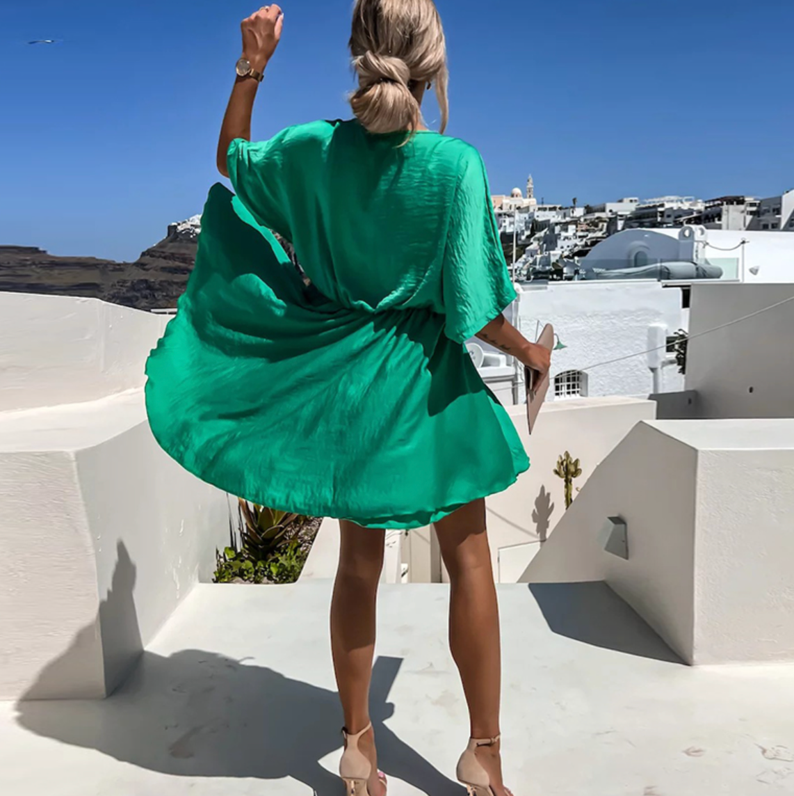 Kiana - Schickes, fließendes Minikleid