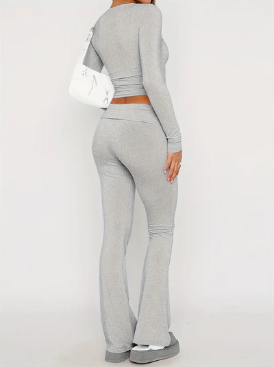 Bequeme 2-teilige Flare-Set – Nova