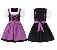 Klara | Kinder Dirndl-Set für Mädchen in Lila