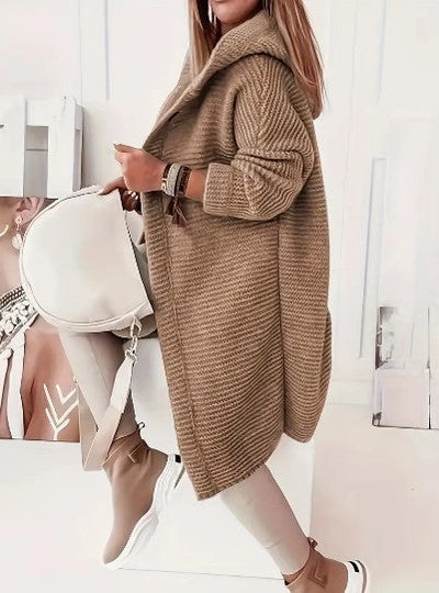 Gemütlich Cardigan für Damen | Mit Kapuze