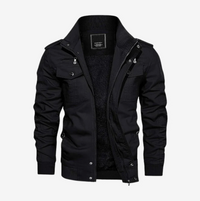 Amos - Winterjacke für Männer in Schwarz