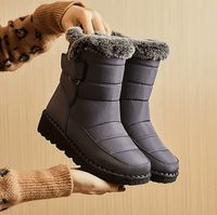 MALI Wasserdichte Winterstiefel für Damen in Grau