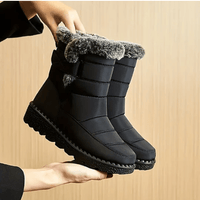 MALI Wasserdichte Winterstiefel für Damen in Schwarz