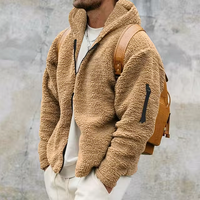 Tyler | Fleece-Hoodie in Khaki