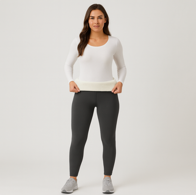 Selora | Kuschelige Thermo-Leggings mit Sherpa-Futter für Damen