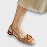 Avina – Ballerinas in Braun
