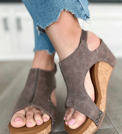 Ofelia® | Stilvolle verstellbare Sommersandalen mit Fußgewölbeunterstützung