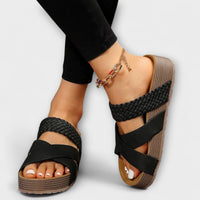 Diana - Orthopädische Fashion-Sandalen in Schwarz