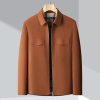 Elegante Winterjacke für Männer - Jelmer in Orange