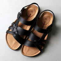 Livia | Bequeme orthopädische Sandalen in Schwarz