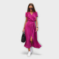 Eshel - Bequemes Kleid in Pink