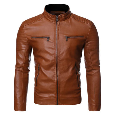 Hunter™ Klassische Lederjacke