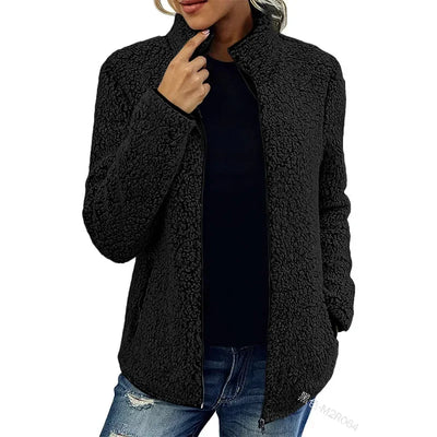 Gemütliche Fleecejacke für Damen - Stylische warme Oberbekleidung für Herbst und Winter