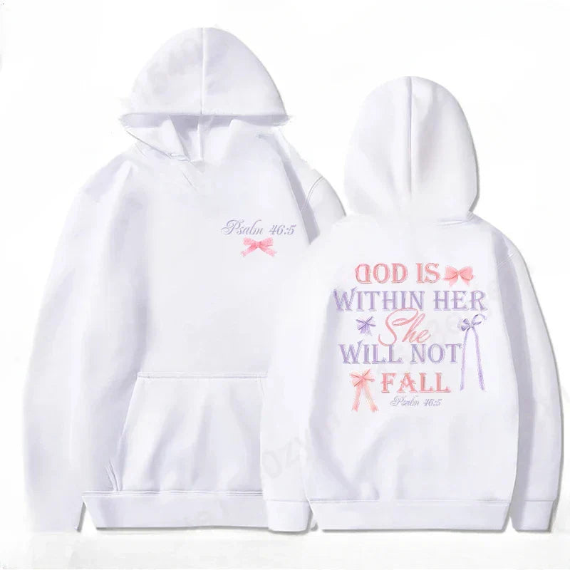 Faith™ – Psalm 46:5 Inspirierender Hoodie