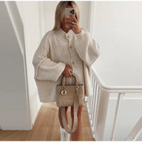 Eliana | Lässiger Oversize-Cardigan in Weiß