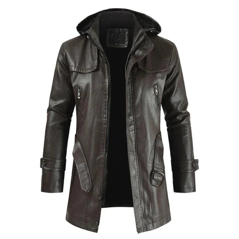 Zane™ Lange Lederjacke