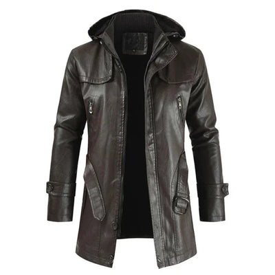 Zane™ Lange Lederjacke