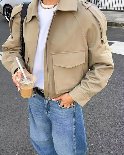 Karine | Kurz geschnittener Trenchjacke