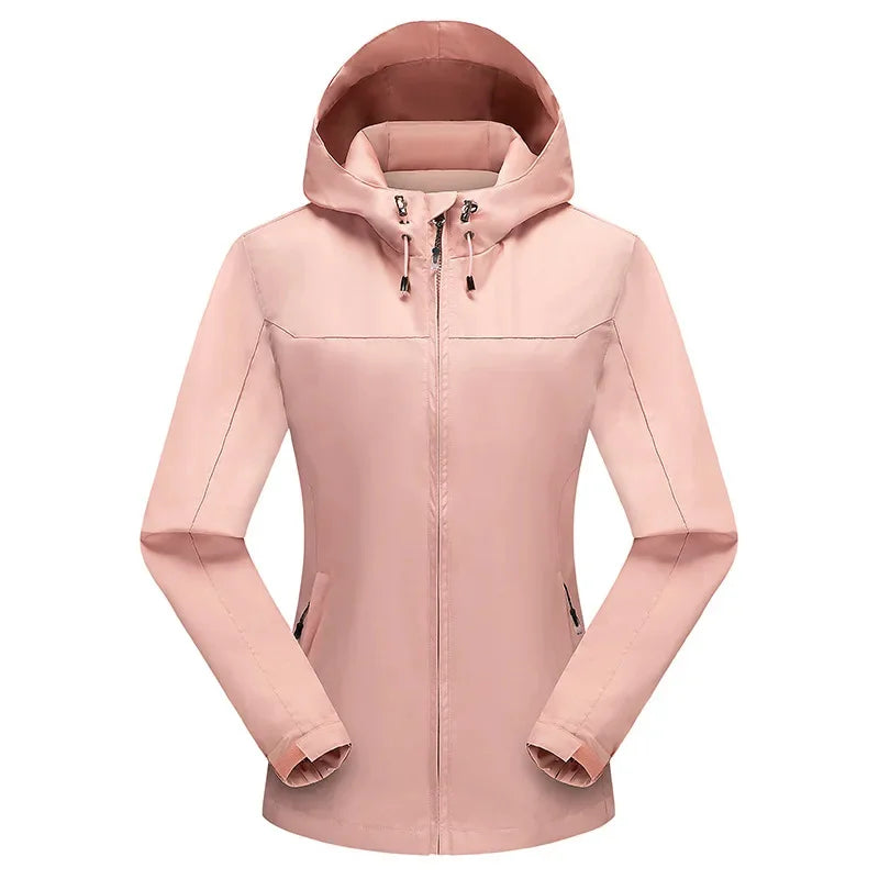 Unisex Windjacke für Outdoor-Aktivitäten – Ideal zum Trekking und Wandern
