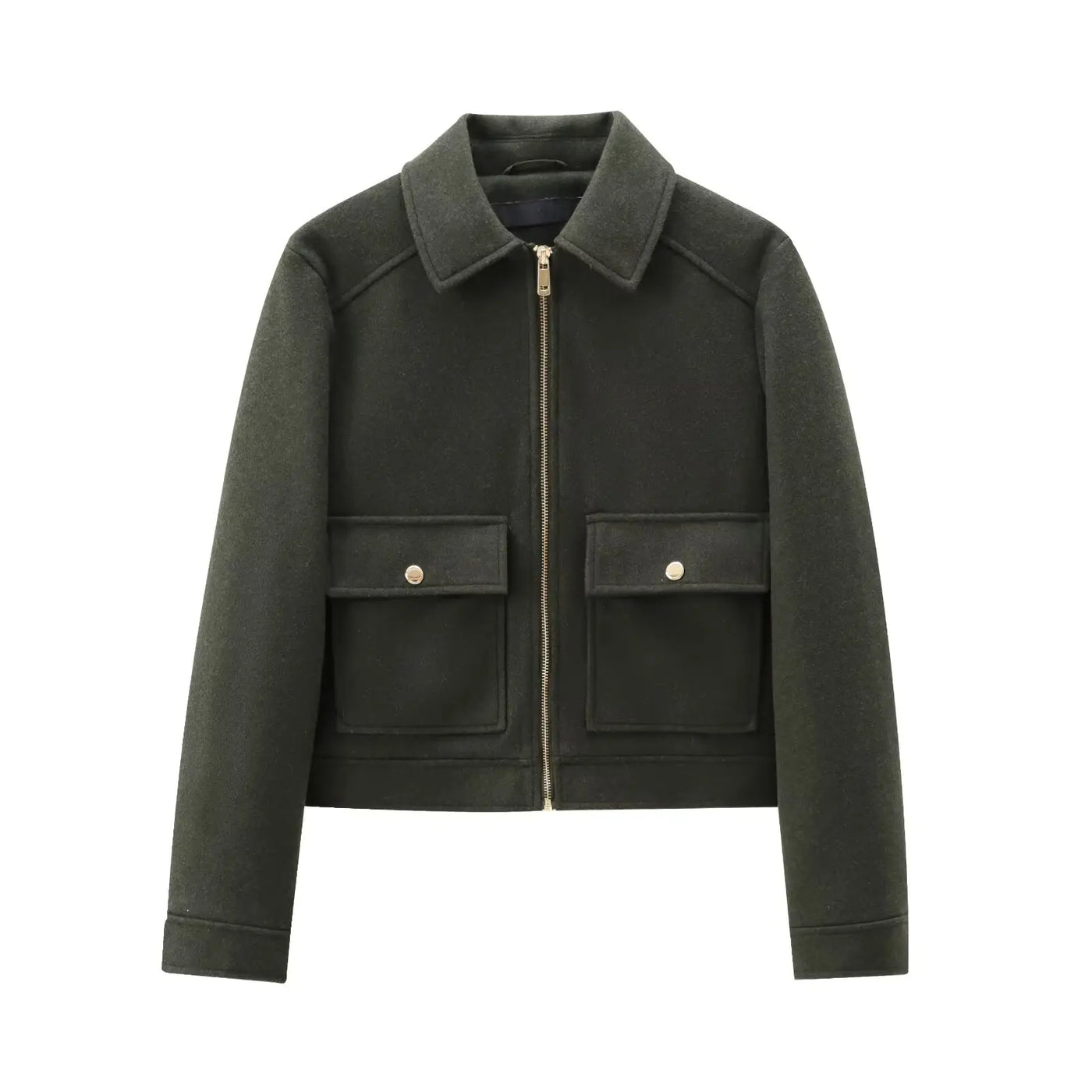 Alina | Kurzjacke Mit Reißverschluss