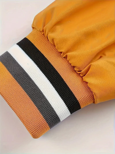 Herren Bomberjacke mit Reißverschluss und Taschen