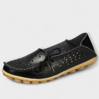 Stylish Casual Slip-On Flats in Schwarz