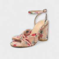 Fee - Sandalen mit dicker Schleife in Blume
