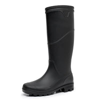 Gummistiefel | Hoher Schaft Mit Profilierter Laufsohle in Schwarz 32.5cm