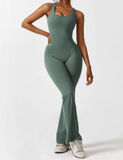 Sionex | Atmungsaktiver Flare-Jumpsuit für Damen Sommer
