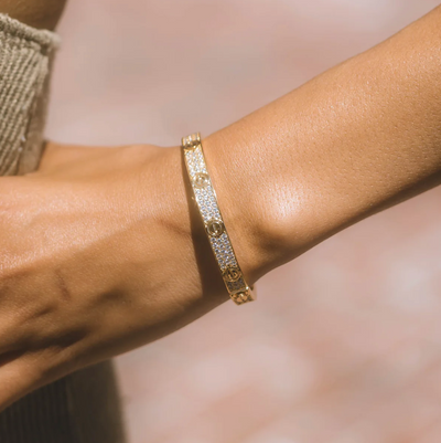 ETERNITY MONACO ARMBAND | GOLD