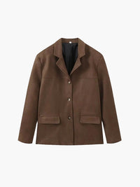 Matilda | Jacke in Dunkelbraun