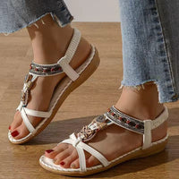 Alice | Fußgewölbestütze Orthopädisch Sandalen in Weiß
