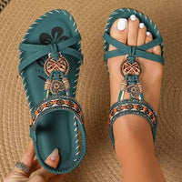Alice | Fußgewölbestütze Orthopädisch Sandalen in Grün