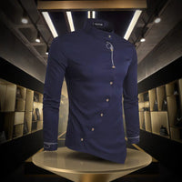Ralf - Modisches Essential-Hemd in Marineblau