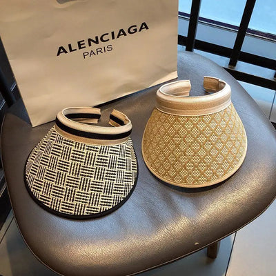 Strohhut Visiere Strand Damen Premium Hut