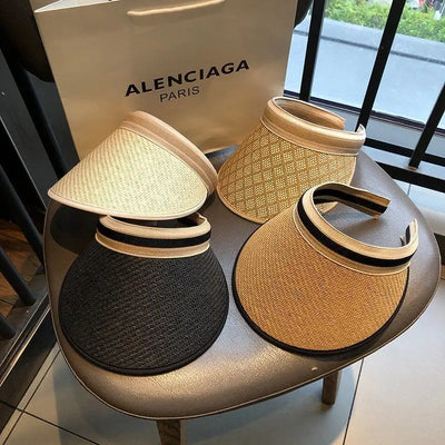 Strohhut Visiere Strand Damen Premium Hut