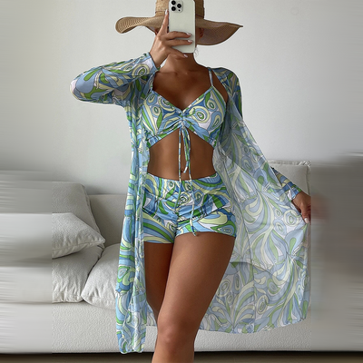 Hilda® | Bedrucktes dreiteiliges Schwimmbecken