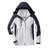 Regenjacke Damen Gefüttert Wasserdicht | Outdoor & Winddicht in Beige