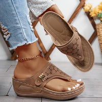 Wendy | Orthopädische Komfortsandale für den Sommer in Braun