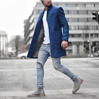 Yuri - Der elegante und einzigartige Mantel in Blau